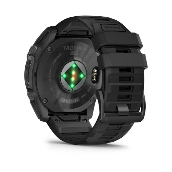 Pametni sportski sat GARMIN Tactix 8 Standard Solar 010-03407-01, 51mm, crni