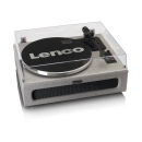 Gramofon LENCO LS-440GY, Bluetooth, RCA izlaz, AUX in, zvučnici 2x 10W + 2x 10W