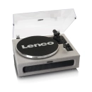 Gramofon LENCO LS-440GY, Bluetooth, RCA izlaz, AUX in, zvučnici 2x 10W + 2x 10W