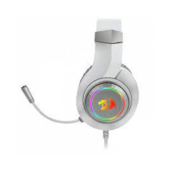 Slušalice REDRAGON HYLAS H260 RGB, naglavne, žičane, mikrofon, USB A, 3.5mm, PC/PS5/XBOX/NS, RGB, bijele Slušalice REDRAGON HYLAS H260 RGB, naglavne, žičane, mikrofon, USB A, 3.5mm, PC/PS5/XBOX/NS, RGB, bijele