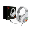 Slušalice REDRAGON HYLAS H260 RGB, naglavne, žičane, mikrofon, USB A, 3.5mm, PC/PS5/XBOX/NS, RGB, bijele