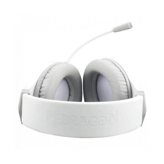 Slušalice REDRAGON HYLAS H260 RGB, naglavne, žičane, mikrofon, USB A, 3.5mm, PC/PS5/XBOX/NS, RGB, bijele Slušalice REDRAGON HYLAS H260 RGB, naglavne, žičane, mikrofon, USB A, 3.5mm, PC/PS5/XBOX/NS, RGB, bijele