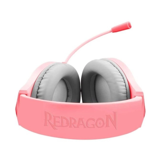 Slušalice REDRAGON HYLAS H260 RGB, naglavne, žičane, mikrofon, USB A, 3.5mm, PC/PS5/XBOX/NS, RGB, roze Slušalice REDRAGON HYLAS H260 RGB, naglavne, žičane, mikrofon, USB A, 3.5mm, PC/PS5/XBOX/NS, RGB, roze