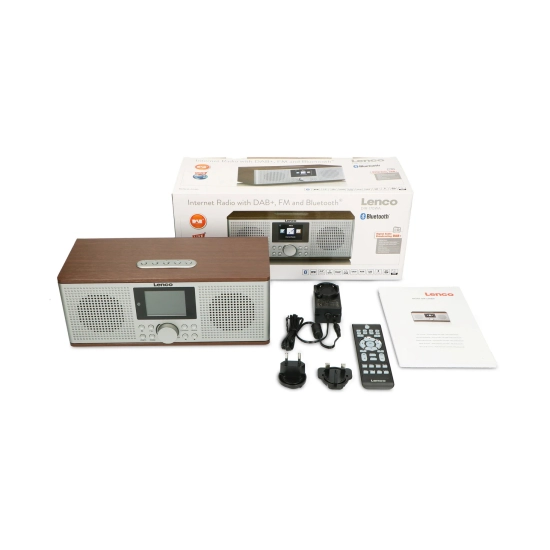 Radio prijemnik LENCO DIR-170WA, Internet, DAB+, FM, Bluetooth, Wood Radio prijemnik LENCO DIR-170WA, Internet, DAB+, FM, Bluetooth, Wood