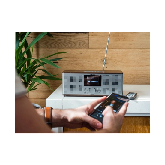 Radio prijemnik LENCO DIR-170WA, Internet, DAB+, FM, Bluetooth, Wood Radio prijemnik LENCO DIR-170WA, Internet, DAB+, FM, Bluetooth, Wood
