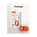 Kabel CABLETIME, USB C (M) na USB C (M), 240W, crni, 2m, magnetni