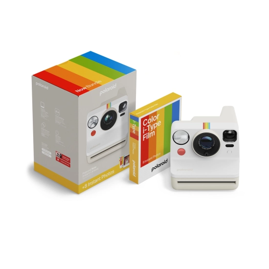 Fotoaparat POLAROID Now Gen 3, Color Film (8 kom), bijeli Fotoaparat POLAROID Now Gen 3, Color Film (8 kom), bijeli