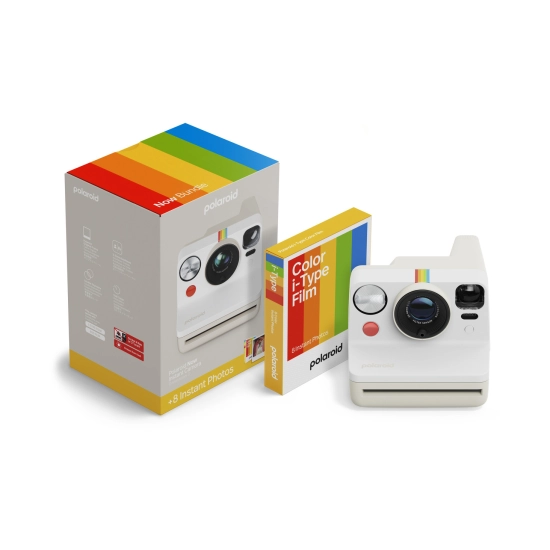 Fotoaparat POLAROID Now Gen 3, Color Film (8 kom), bijeli Fotoaparat POLAROID Now Gen 3, Color Film (8 kom), bijeli