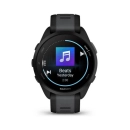 Pametni sportski sat GARMIN Forerunner 165 Music, crna, tamnosiva, 010-02863-30