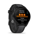 Pametni sportski sat GARMIN Forerunner 165 Music, crna, tamnosiva, 010-02863-30