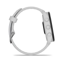 Pametni sportski sat GARMIN Forerunner 165 Music, maglovito siva, boja bijelog kamena, 010-02863-31