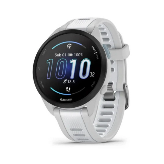 Pametni sportski sat GARMIN Forerunner 165 Music, maglovito siva, boja bijelog kamena, 010-02863-31 Pametni sportski sat GARMIN Forerunner 165 Music, maglovito siva, boja bijelog kamena, 010-02863-31