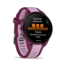 Pametni sportski sat GARMIN Forerunner 165 Music, ljubičasta, 010-02863-33