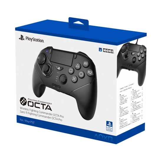 Gamepad HORI Fighting Commander Octa Pro, bežični, za PS5 Gamepad HORI Fighting Commander Octa Pro, bežični, za PS5