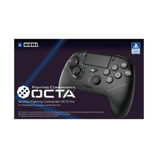 Gamepad HORI Fighting Commander Octa Pro, bežični, za PS5 Gamepad HORI Fighting Commander Octa Pro, bežični, za PS5