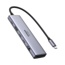 USB HUB UGREEN 7-in-1, USB C na 1x HDMI, 2x USB C, 1x USB A, PD, SD/TF card reader