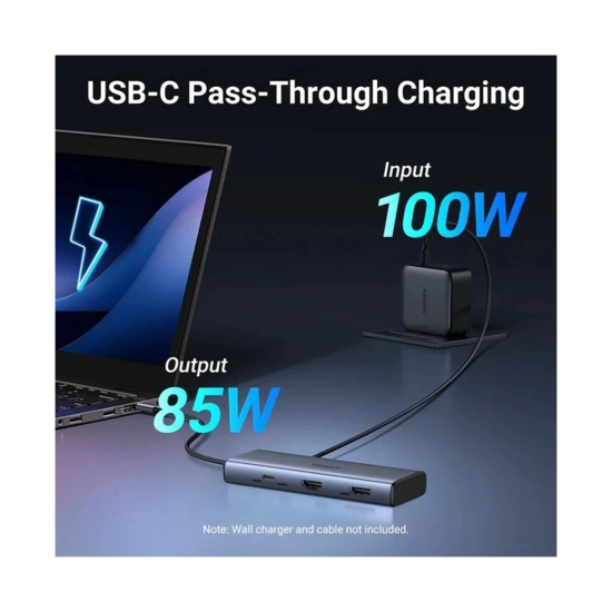USB HUB UGREEN 7-in-1, USB C na 2x USB A 3.2, 2x USB C 3.2, 2x HDMI, PD USB HUB UGREEN 7-in-1, USB C na 2x USB A 3.2, 2x USB C 3.2, 2x HDMI, PD