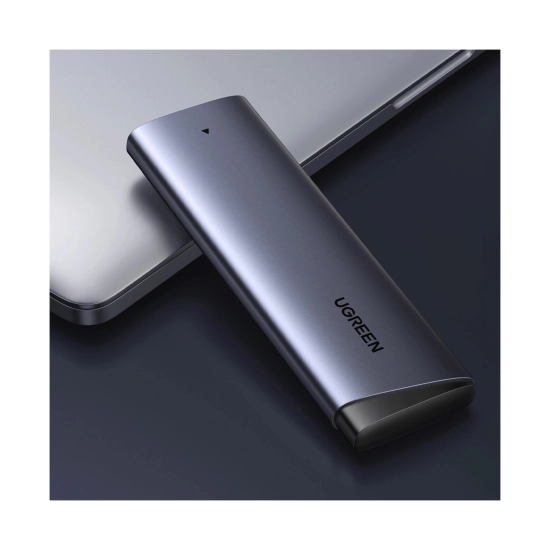 Eksterno kućište UGREEN CM767, M.2 B&M-Key, 2230-2280, USB C 3.2 Gen 2, srebrno
