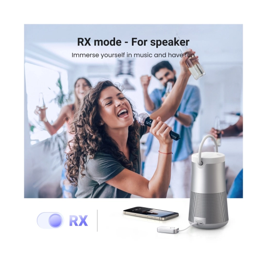 Bežični Audio transmiter i receiver UGREEN, Bluetooth 5.4, 3.5mm Bežični Audio transmiter i receiver UGREEN, Bluetooth 5.4, 3.5mm