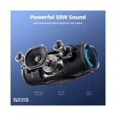 Prijenosni bluetooth zvučnik TRONSMART Mirtune S100, vodootporni IPX7, 50W, Bluetooth 5.3, crni