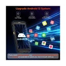 Bar kod čitač MUNBYN Android PDA, Qualcomm, 3GB, 32GB Flash, 5.5incha IPS, Android 13, 2D Zebra SE4710, USB C, crni