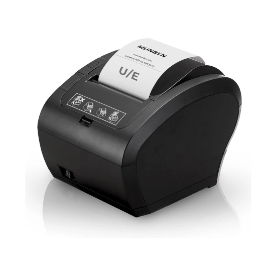 Printer POS MUNBYN 80mm, termalni, USB B 2.0, Serial, Ethernet Printer POS MUNBYN 80mm, termalni, USB B 2.0, Serial, Ethernet