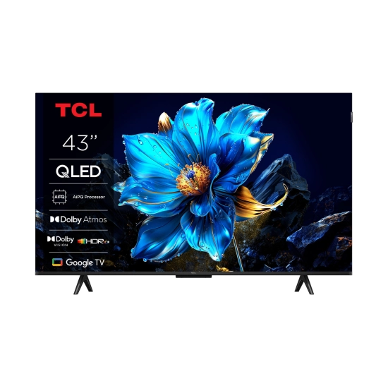 Televizor QLED 43incha TCL 43P7K, QLED, Google TV, 4K UHD, DVB-T2/C/S2, HDMI, Wi-Fi, Bluetooth, energetski razred F Televizor QLED 43incha TCL 43P7K, QLED, Google TV, 4K UHD, DVB-T2/C/S2, HDMI, Wi-Fi, Bluetooth, energetski razred F