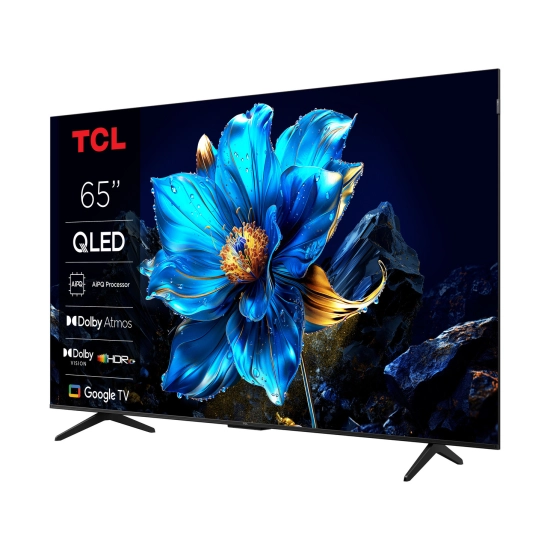 Televizor QLED 65incha TCL 65P7K, QLED, Google TV, 4K UHD, DVB-T2/C/S2, HDMI, Wi-Fi, Bluetooth, energetski razred F