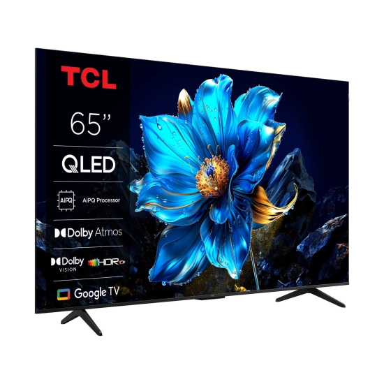 Televizor QLED 65incha TCL 65P7K, QLED, Google TV, 4K UHD, DVB-T2/C/S2, HDMI, Wi-Fi, Bluetooth, energetski razred F
