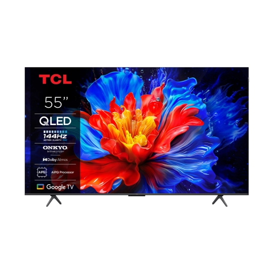 Televizor QLED 55incha TCL 55P8K, QLED, Google TV, 4K UHD, DVB-T2/C/S2, HDMI, Wi-Fi, Bluetooth, energetski razred F Televizor QLED 55incha TCL 55P8K, QLED, Google TV, 4K UHD, DVB-T2/C/S2, HDMI, Wi-Fi, Bluetooth, energetski razred F