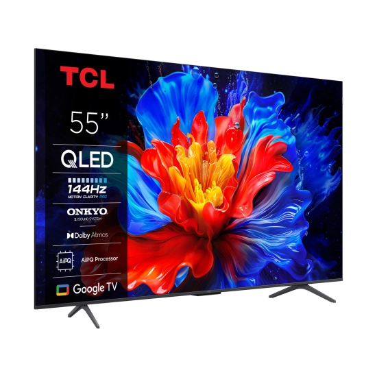Televizor QLED 55incha TCL 55P8K, QLED, Google TV, 4K UHD, DVB-T2/C/S2, HDMI, Wi-Fi, Bluetooth, energetski razred F Televizor QLED 55incha TCL 55P8K, QLED, Google TV, 4K UHD, DVB-T2/C/S2, HDMI, Wi-Fi, Bluetooth, energetski razred F