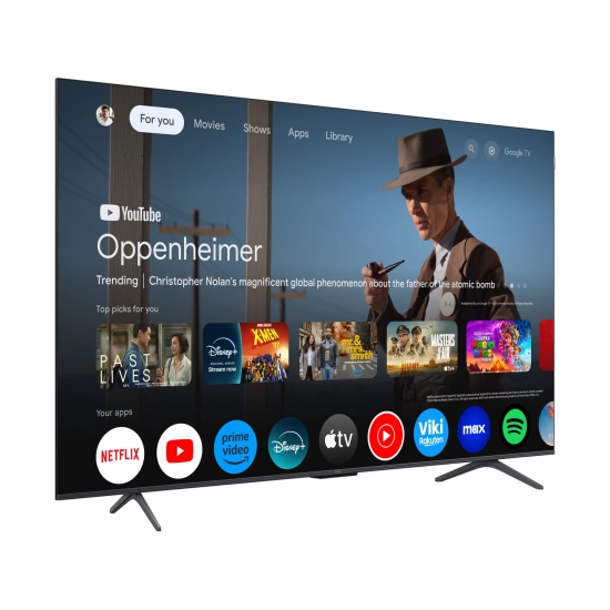 Televizor QLED 65incha TCL 65P8K, QLED, Google TV, 4K UHD, DVB-T2/C/S2, HDMI, Wi-Fi, Bluetooth, energetski razred F Televizor QLED 65incha TCL 65P8K, QLED, Google TV, 4K UHD, DVB-T2/C/S2, HDMI, Wi-Fi, Bluetooth, energetski razred F