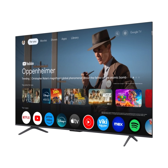 Televizor QLED 65incha TCL 65P8K, QLED, Google TV, 4K UHD, DVB-T2/C/S2, HDMI, Wi-Fi, Bluetooth, energetski razred F Televizor QLED 65incha TCL 65P8K, QLED, Google TV, 4K UHD, DVB-T2/C/S2, HDMI, Wi-Fi, Bluetooth, energetski razred F