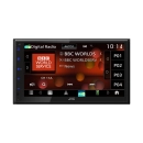 Auto radio JVC KW-M695DBW, DAB+, Bluetooth, USB A, Wireless Android Auto + Apple CarPlay