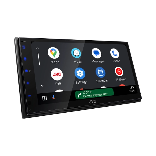 Auto radio JVC KW-M695DBW, DAB+, Bluetooth, USB A, Wireless Android Auto + Apple CarPlay