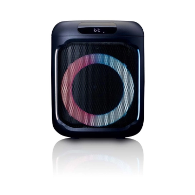 Prijenosni audio sustav LENCO PA-101BK, 100W, Bluetooth, USB A, IPX4, mikrofon, LED efekti   - Karaoke