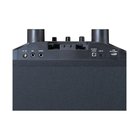 Prijenosni audio sustav LENCO PA-220BK, 120W, Bluetooth, USB A, LED efekti, 2x bežični mikrofon