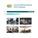 Access point TP-LINK Omada EAP610, AX1800, Wi-Fi 6, 574Mbps/1201Mbps