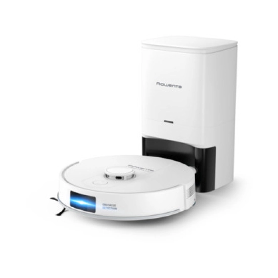 Robotski usisavač ROWENTA X-Plorer Serie S140+, RR9197WH, stanica za samopražnjenje, bijeli
