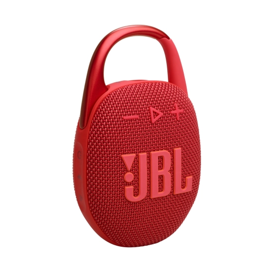 Prijenosni bluetooth zvučnik JBL CLIP 5, Bluetooth 5.3, prijenosni, vodootporan IP67, crveni