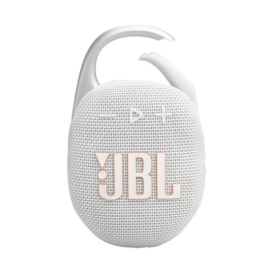 Prijenosni bluetooth zvučnik JBL CLIP 5, Bluetooth 5.3, prijenosni, vodootporan IP67, bijeli Prijenosni bluetooth zvučnik JBL CLIP 5, Bluetooth 5.3, prijenosni, vodootporan IP67, bijeli