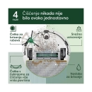Robotski usisavač iROBOT Roomba Combo 105+, stanica za samopražnjenje, bijeli