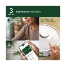 Robotski usisavač iROBOT Roomba Combo 105+, stanica za samopražnjenje, bijeli