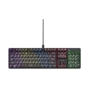 Tipkovnica TRUST GXT871 ZORA, mehanička, USB A, US layout, crna
