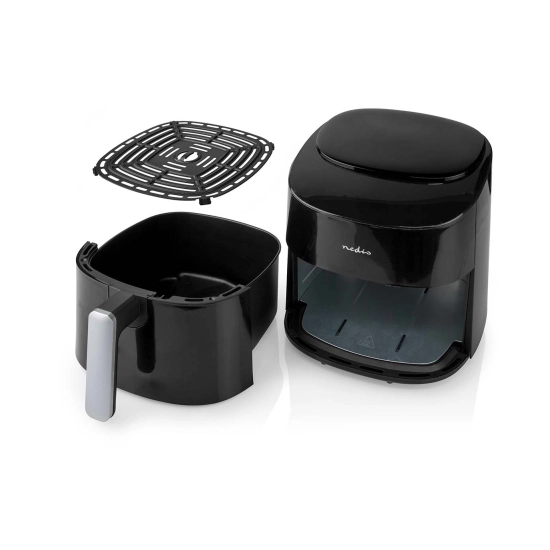 OŠTEĆENA AMBALAŽA - Friteza na vrući zrak NEDIS KAAF160BK, 4.2l, 1300W, crna OŠTEĆENA AMBALAŽA - Friteza na vrući zrak NEDIS KAAF160BK, 4.2l, 1300W, crna