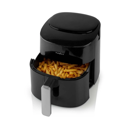 OŠTEĆENA AMBALAŽA - Friteza na vrući zrak NEDIS KAAF160BK, 4.2l, 1300W, crna OŠTEĆENA AMBALAŽA - Friteza na vrući zrak NEDIS KAAF160BK, 4.2l, 1300W, crna