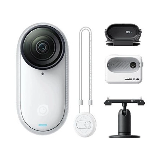 Akcijska kamera INSTA360 GO 3 S3 Standard Edition, 4K@30fps, 128GB, bijela