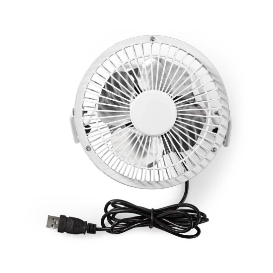Ventilator stolni NEDISFNDK1WT10, 10cm, 3W, USB A, bijeli Ventilator stolni NEDISFNDK1WT10, 10cm, 3W, USB A, bijeli