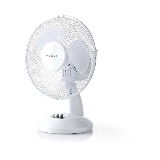 Ventilator stolni NEDIS FNTB10CWT23, 23cm, 22W, 2 brzine, bijeli Ventilator stolni NEDIS FNTB10CWT23, 23cm, 22W, 2 brzine, bijeli