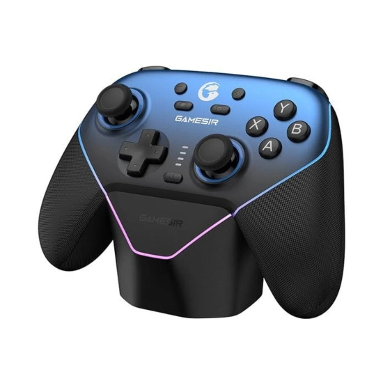 Gamepad GAMESIR Supernova T4n Pro, bežični, USB C, WiFi, Bluetooth, za Switch/Android/iOS/PC, crno plavi Gamepad GAMESIR Supernova T4n Pro, bežični, USB C, WiFi, Bluetooth, za Switch/Android/iOS/PC, crno plavi